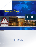 Nature of Fraud