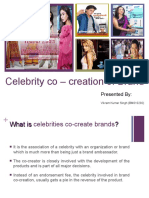 Celebrity Co-Creation of Brand