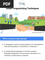 Smart Programming Techniques