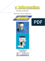 Diem - dz120v - Manuel - en - PAN MIXER PDF