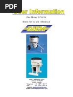 Diem - dz120v - Manuel - en - PAN MIXER PDF