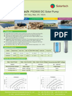 Solartech PSD600 DC Solar Pumps PDF