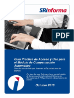 Guia Practica de Acceso y Uso Compensacion Automatica SDII Sep 2015 v1.1