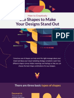 Use Shapes To Make Your Designs Stand Out