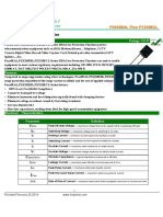 Sidactor Protection Thyristor: P0080Eal Thru P3500Ecl