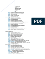 SAP MM Tables