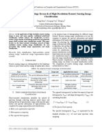 Object-Oriented Technology Research of High Resolution Remote Sensing Image Classification