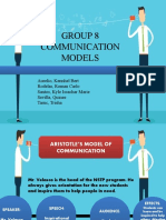 Group 8 Communication Models