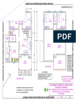 Residential floor plan layout