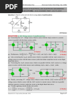 EEE 2019 TEST I 2018 Academic Year (SOLUTIONS) PDF