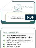Transportation Engineering and Planning: Asst. Prof. Dr. Mongkut Piantanakulchai Email: Mongkut@siit - Tu.ac - TH