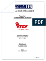 Project Report On TCS Courier Services