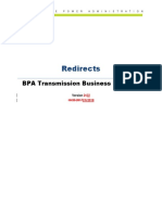 Redirects: BPA Transmission Business Practice