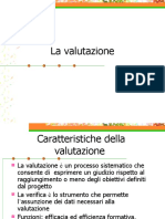 La valutazione