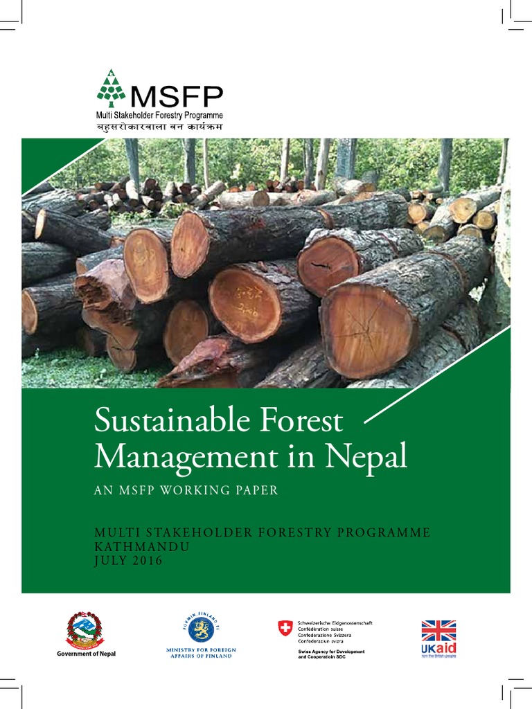 Sustainable Forest Management in Nepal | PDF | Forestry | Sustainability