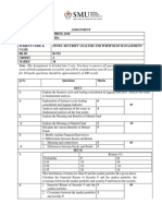 Security Analysis and Portfolio Management Assignment