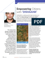 Empowering Citizens: Dishaank'