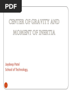 05 Centre of Gravity and Moment of Inrtia