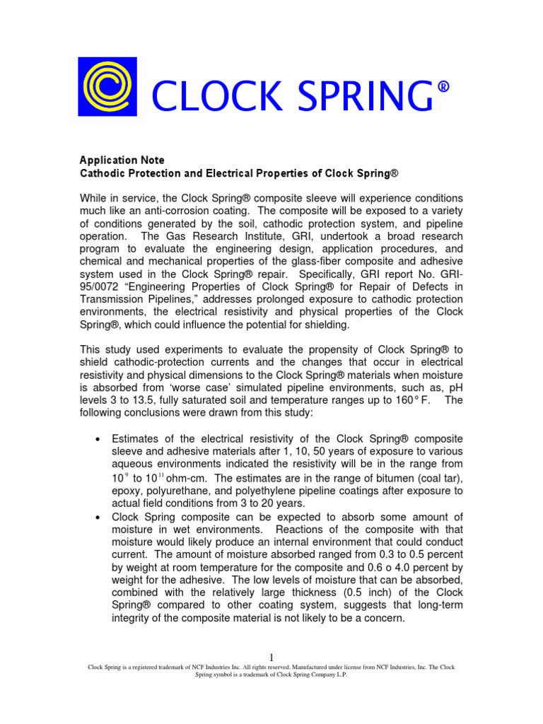 Clock - Spring Document | PDF | Composite Material | Corrosion