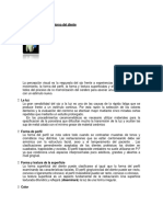 Percpcion Visual y Contorno Del Diente PDF