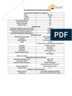 Deshmukh 160W 60-Cell Tech Sheet