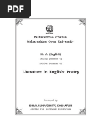 Literature in English Poetry PDF