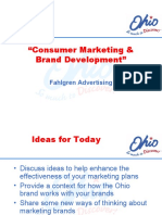 "Consumer Marketing & Brand Development": Fahlgren Advertising