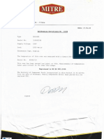 Welding Oven Calibration Certificate PDF