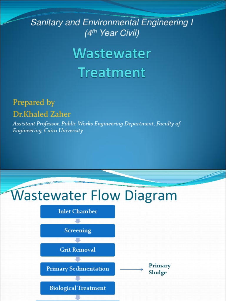 Wastewater Treatment Design Overview | PDF | Sewage Treatment | Waste ...
