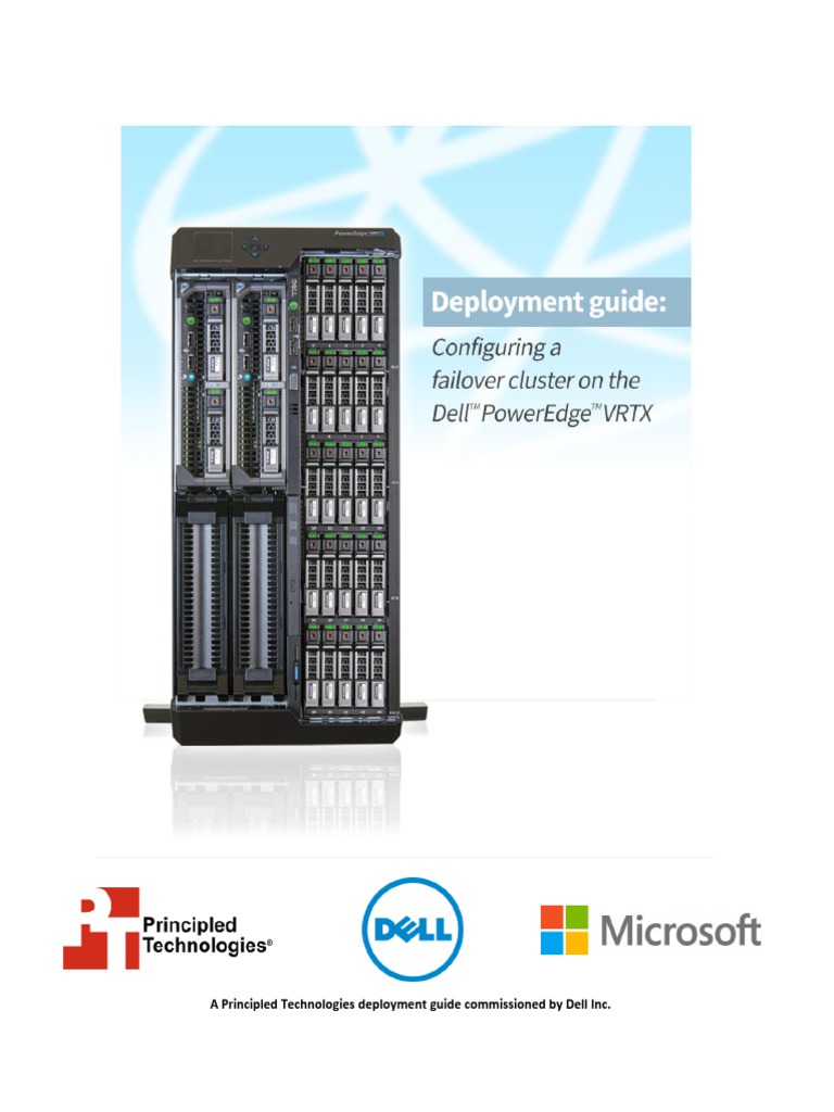 ESG VRTX Hyper V Failover Cluster Guide PDF | PDF | Hyper V | Computer ...