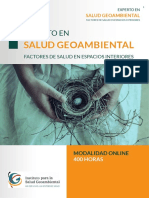 Dossier Experto en Salud geoambiental