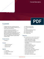 FortiSIEM 5.2 Course Description-Online