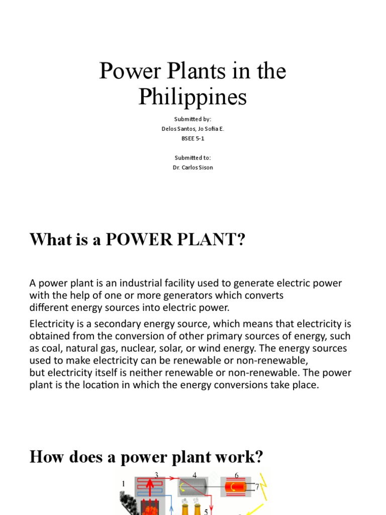 Overview of Power Plants in the Philippines | PDF | Power Station ...