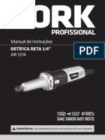 Manual Da Retificadeira Reta AR1214STIW PDF