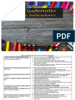 Cuadernillo de Indicadores de Logro TODOS LOS NIVELES PDF