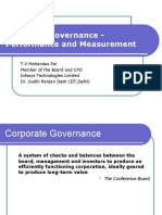 Corporate Governance - Performance and Measurement