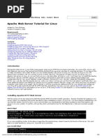 Apache Web Server Tutorial For Linux: Search
