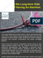 What Are The Long-Term Side Effects of Having An Abortion
