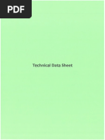 DATA SHEETS