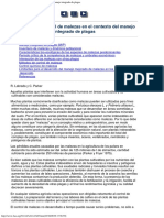 Capítulo 1 El Control de Malezas en El Contexto Del Manejo Integrado de Plagas