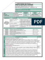 Experiencia de Aprendizaje - Semana 14 - 5to de Secundaria