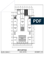 3Rd Floor Plan: Gelera, Giemhel C. CE502 - CE51FB1 DECEMBER 6, 2019
