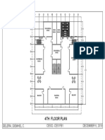 4Th Floor Plan: Gelera, Giemhel C. CE502 - CE51FB1 DECEMBER 6, 2019
