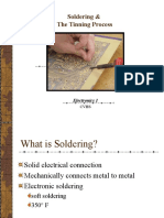 Soldering & The Tinning Process: Electronics 1