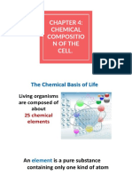 Chemical Compositio Nofthe Cell