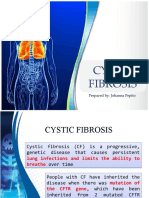 Cystic Fibrosis: Prepared By: Johanna Pepito