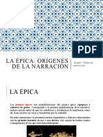 A estudiar la novela y la épica