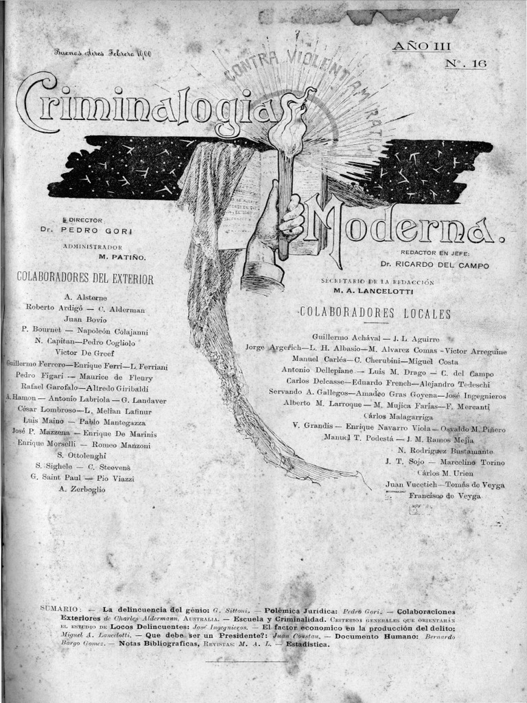 Criminología Moderna PDF | PDF | Thriller y crimen | Science