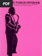 Charlie Parker Omnibook For BB Instruments