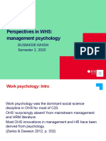 Lecture 2 Management Psychology BUSM4306 2020 s2 WITH AUDIO Part A